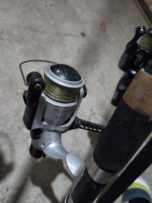 Set lansete pescuit DAM Demon / Gold Shark / Avers Spin + mulinete