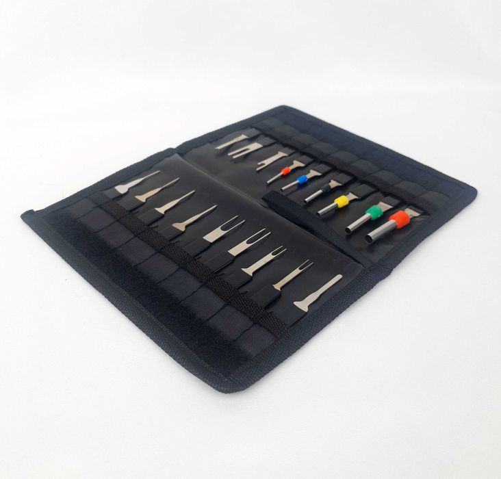 TRUSA Extractor pini 18 piese-Pt extras pini din mufe Auto-Camion-Moto