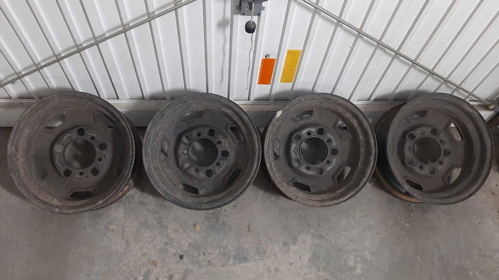 4 бр. стоманени джанти 15" за всички поколения SUZUKI Samurai/Jimny