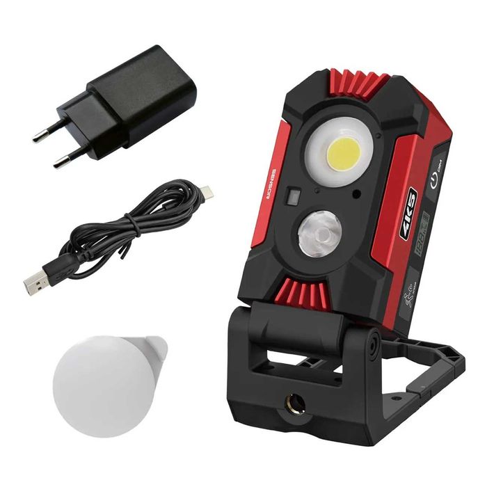 Прожектор акумулаторен 4K5 HD 1500, 1500 lm