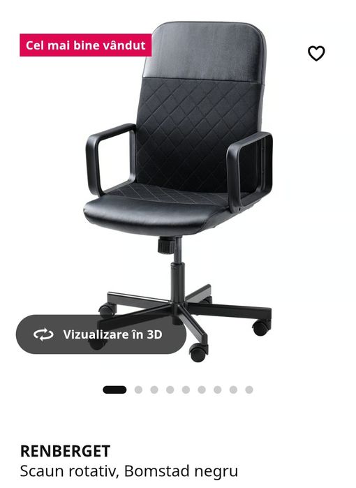 Scaun birou ikea Renberget