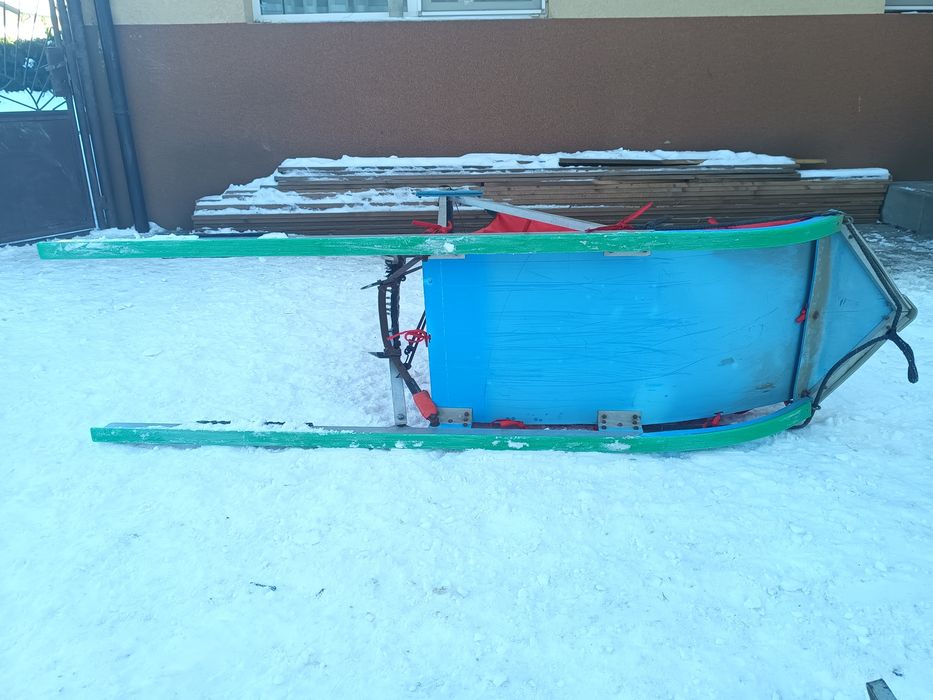 Sanie pentru caini (mushing) – MushER, fabricata in Transilvania