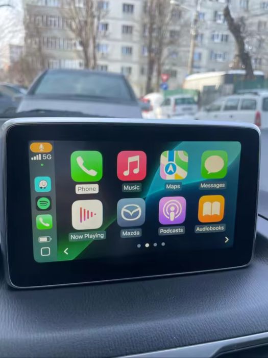 Безжичен адаптер за кола Apple CarPlay Android Auto