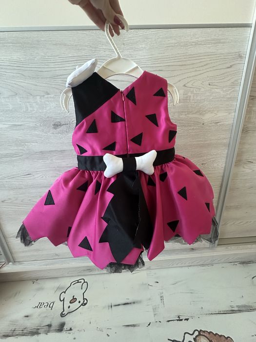 Детска официална рокля в стил “Пебълс”