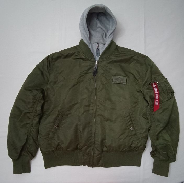 Alpha Industries MA-1 D-Tec Jacket оригинално яке 3XL бомбър яке