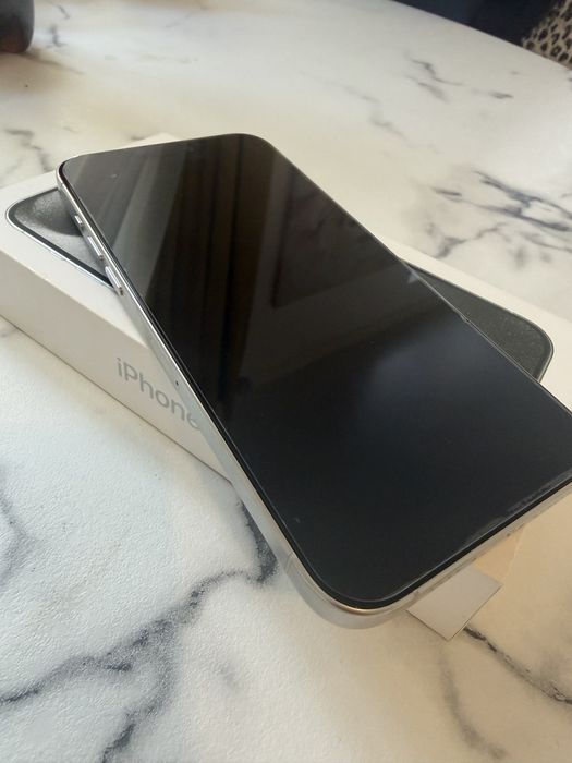 Iphone 15 Pro max silver 256 gb