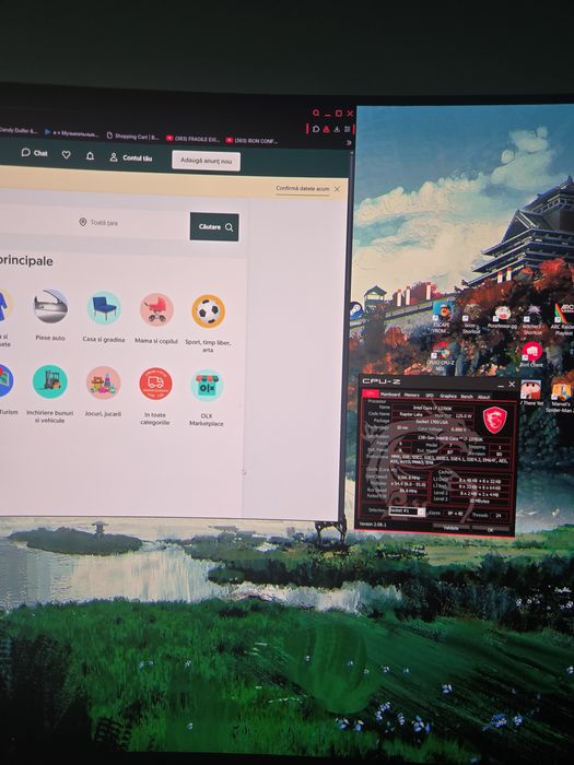 Kit i7 13700k + Msi Z690 MPG Carbon wifi ddr5 + cpu frame