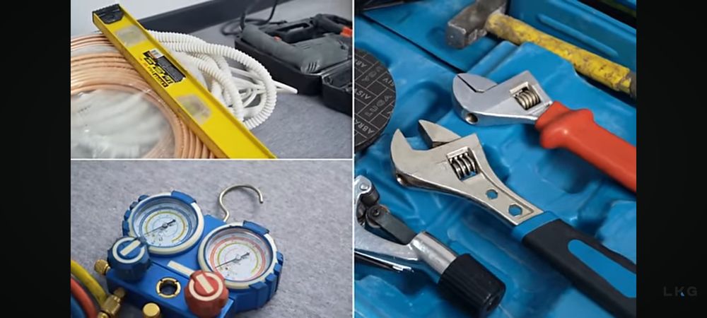 Установка кондиционер