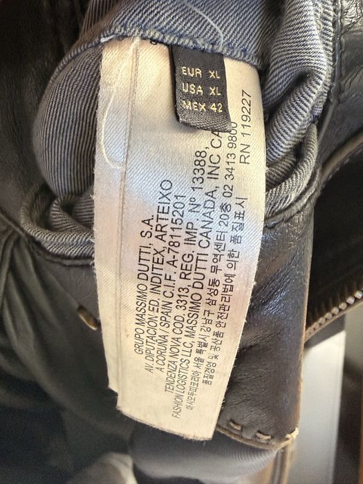 Кожено яке Massimo Dutty