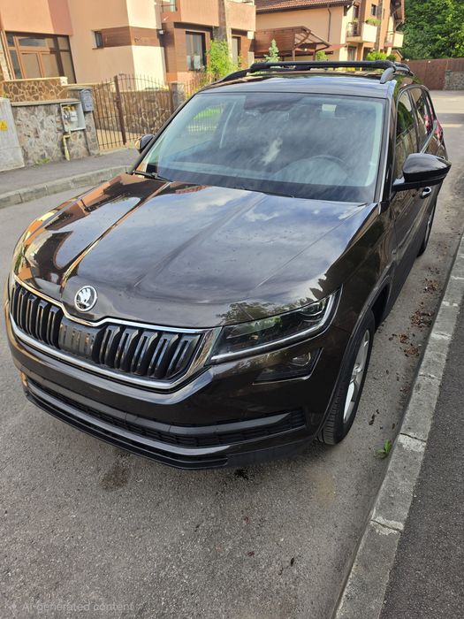 Skoda Kodiaq 2018 Ambition | 2.0 TDI | DSG | 4x4 | 115.000 KM | Faruri LED | Distronic | Bare Plafon | Jante 17" | Cârlig