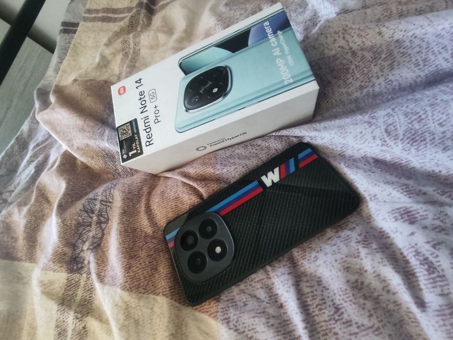 Redmi Note 14 Pro plus 5G bor 
256 GB 
Imeykadan oʻtgan 1 sim slot 2-e
