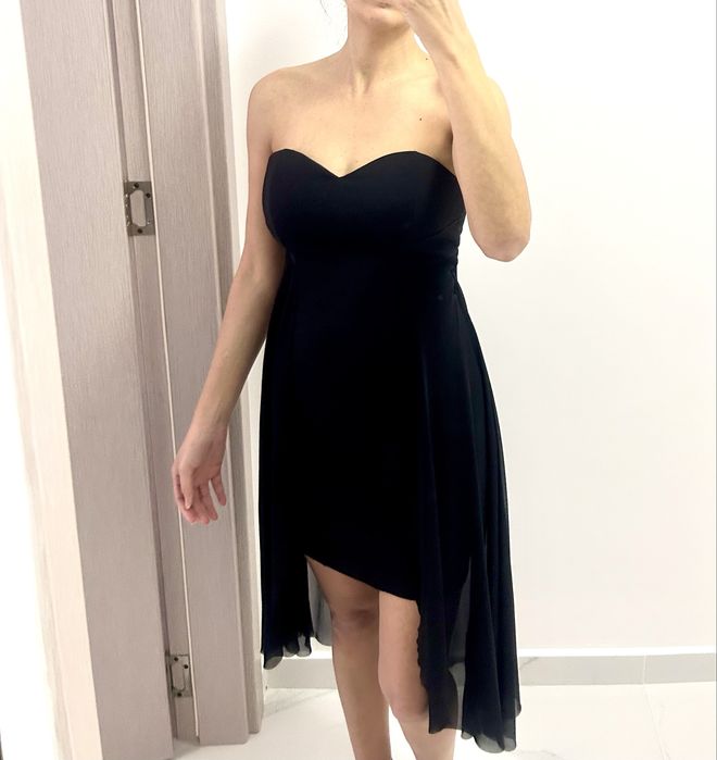 Rochie neagra de ocazie Vero Moda
