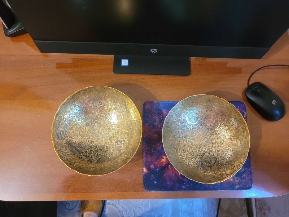 Латунные конфетницы, вазы Индия