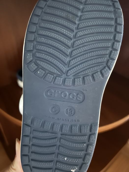 Кроксы оригинал черно-белые