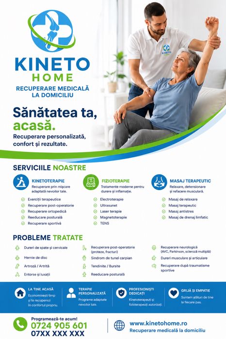 Recuperare  Medicala La DOMICIULIU