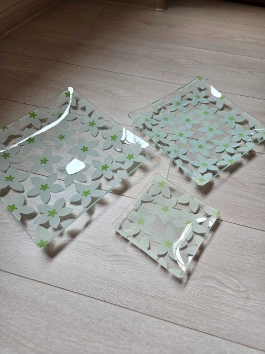 Страхотни чинийки с цветя. Комплект или на брой