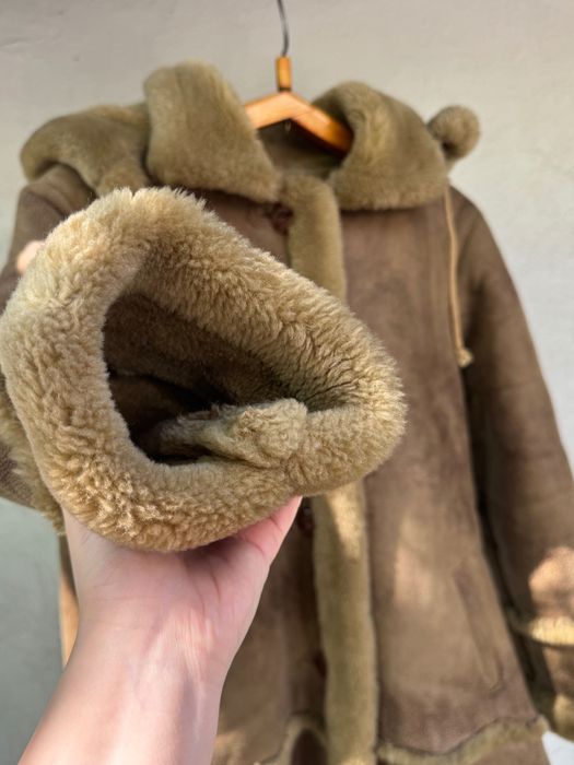 Дублёнка на девочку 9 - 13 лет