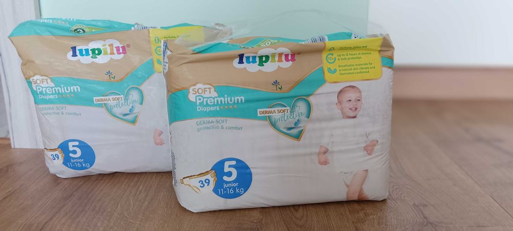 Бебешки Пелени Lupilu 5 два пакета