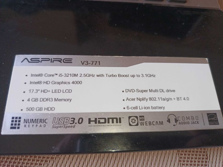 Лаптоп Aser Aspire