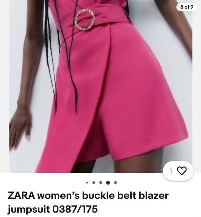 Salopeta ZARA, purtata o data, marime M