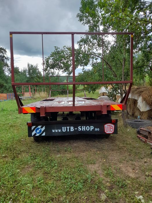 Trailer baloti platforma