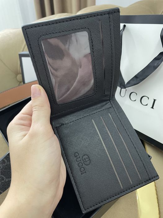 Set curea si portofel GG