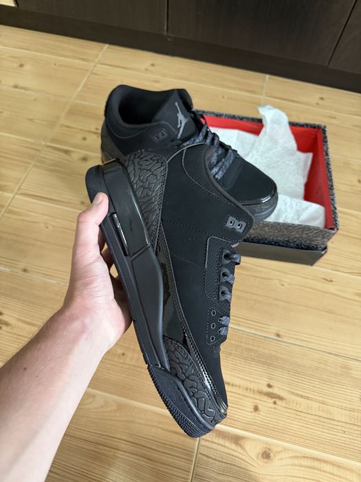 jordan 3 black cat