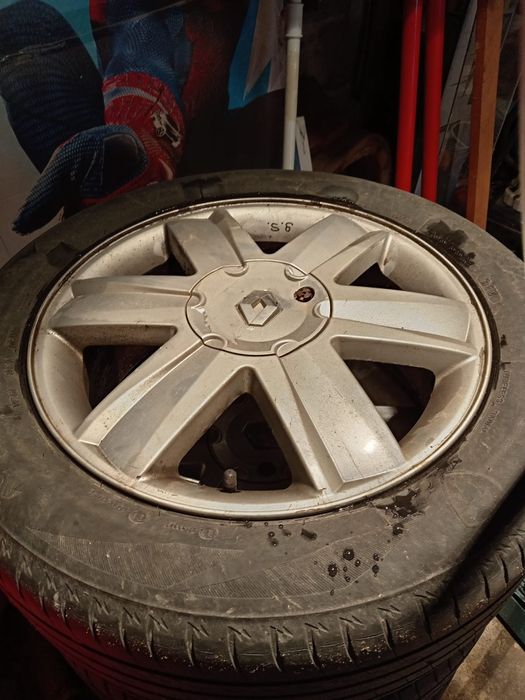 Vând jante echipate cu anvelope de vară 205/55/16