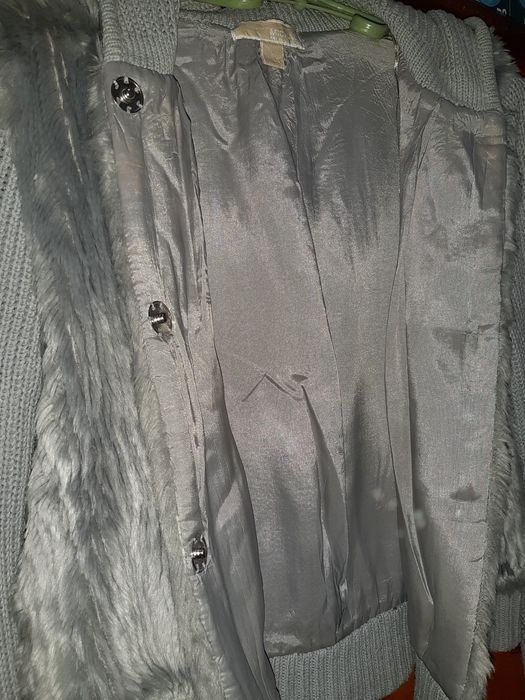 Теплая кофта-куртка тедди