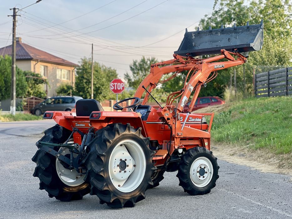 Tractor,tractoras kubota L-255,incarcator frontal,4x4,servodirectie,inversor,26cp,yanmar,iseki