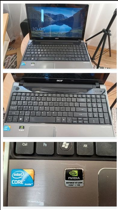 Laptop în stare de funcționare