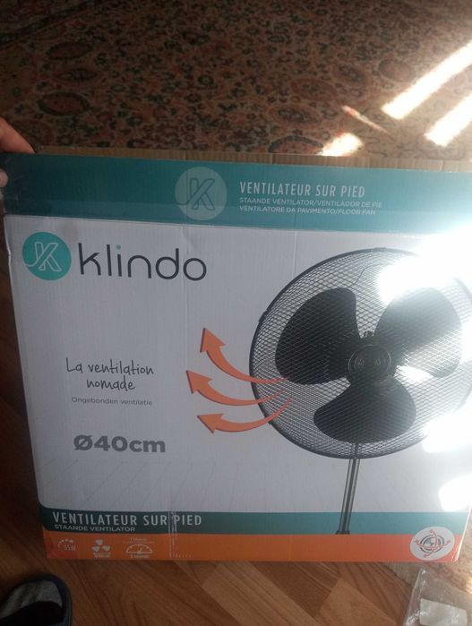 Ventilator pe picior Klindo