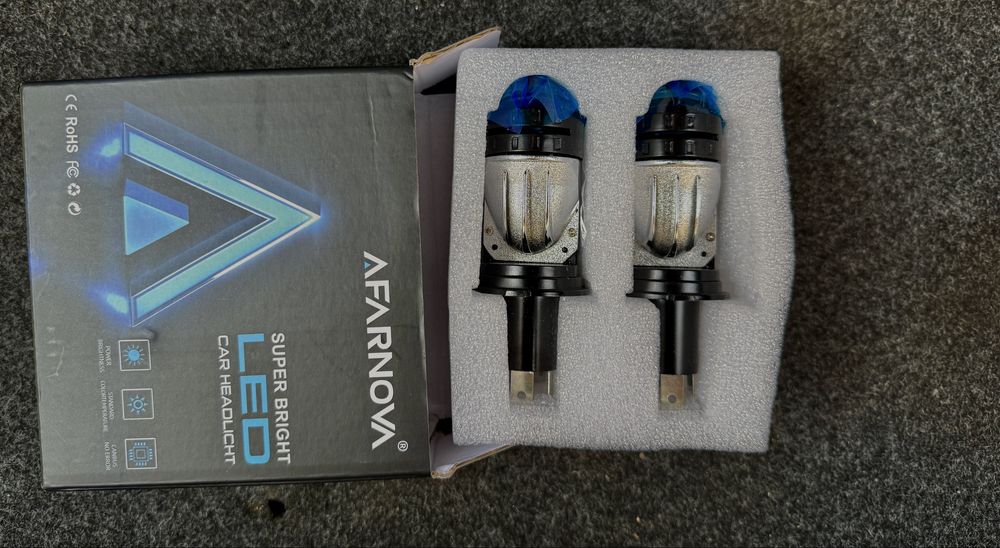 H4/9003/HB2 LED Headlight Bulb Projector 3000W 3500000LM 6000K