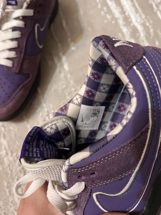 Nike dunk low фиалетви