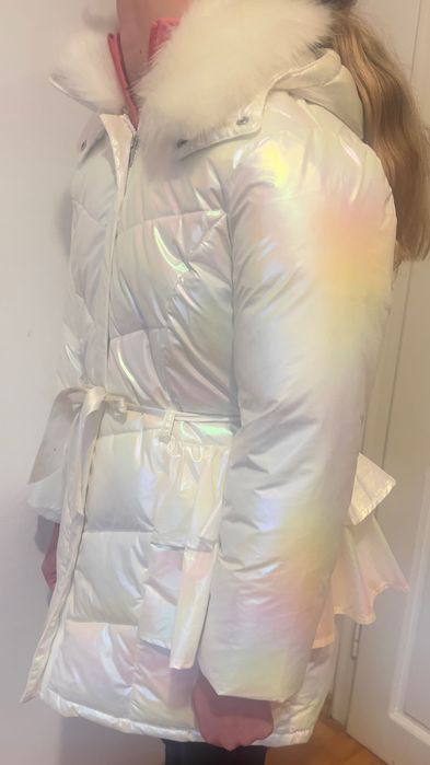 топло зимно пухено яке за момиче