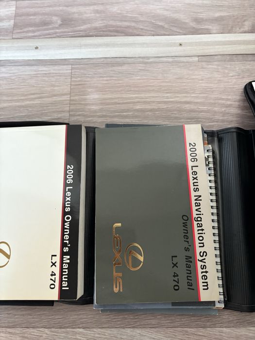 Книги Lexus lx470