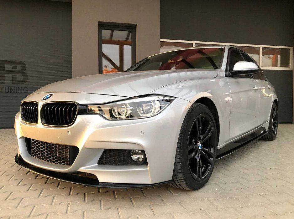 Prelungire bara fata fusta spoiler lip BMW Seria 3 F30 F31 M PACHET
