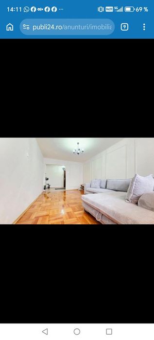 Apartament  la parter cu 2 camere zona Vlaicu vis a vis de Kaufland