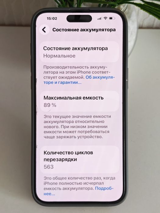 Айфон 15 про мах 256 гб