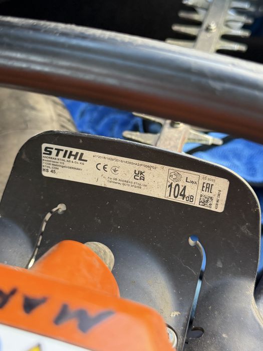 Foarfeca gard viu Stihl Hs 45 perfect functionala