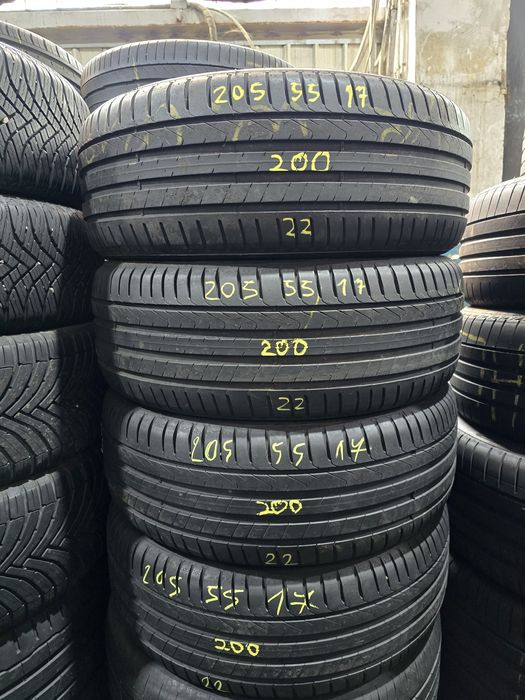4x 205/55/17 VARA PIRELLI 2022 Stare excelentă