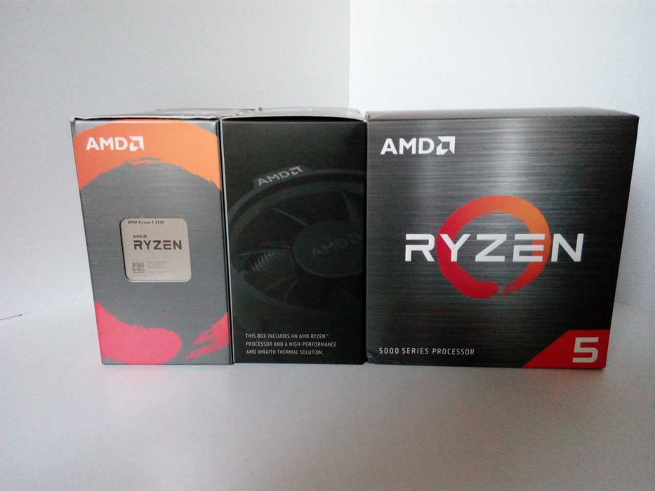 AMD Ryzen 5 5500  запечатанный + кулер AMD  (BOX версия)