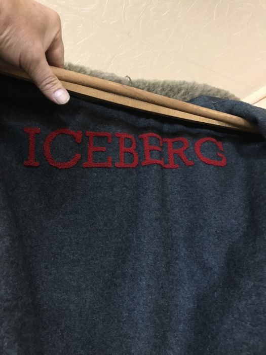 Мъжко кожено палто ,,ICEBERG” разм.52 (XL)