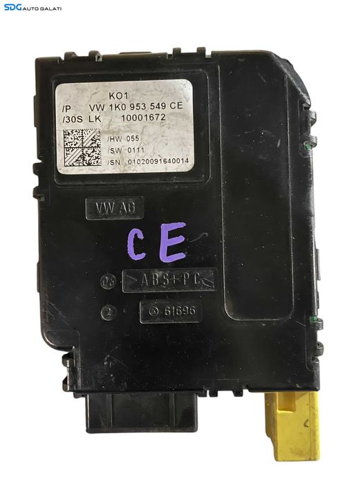 Calculator Modul Coloana Volan Volkswagen Golf 5 Plus 2004 - 2008 Cod 1K0953549CE [LR0114]