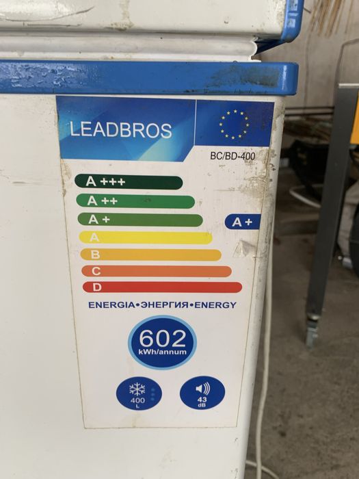 Морозильный ларь Leadbros 400 литров