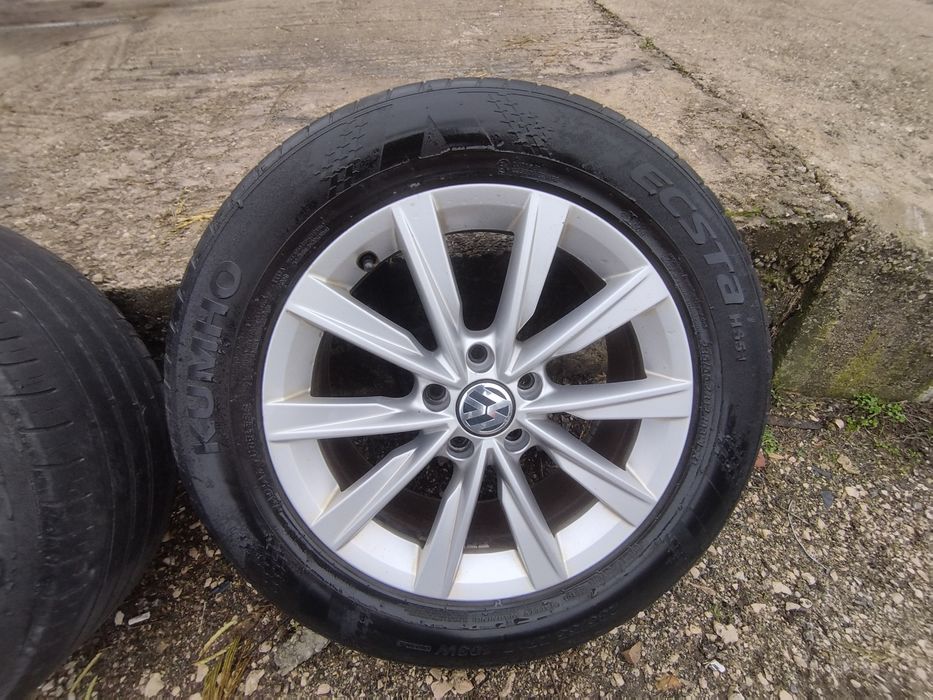 235/55/17 джанти с гуми vw tiguan, passat, sharan