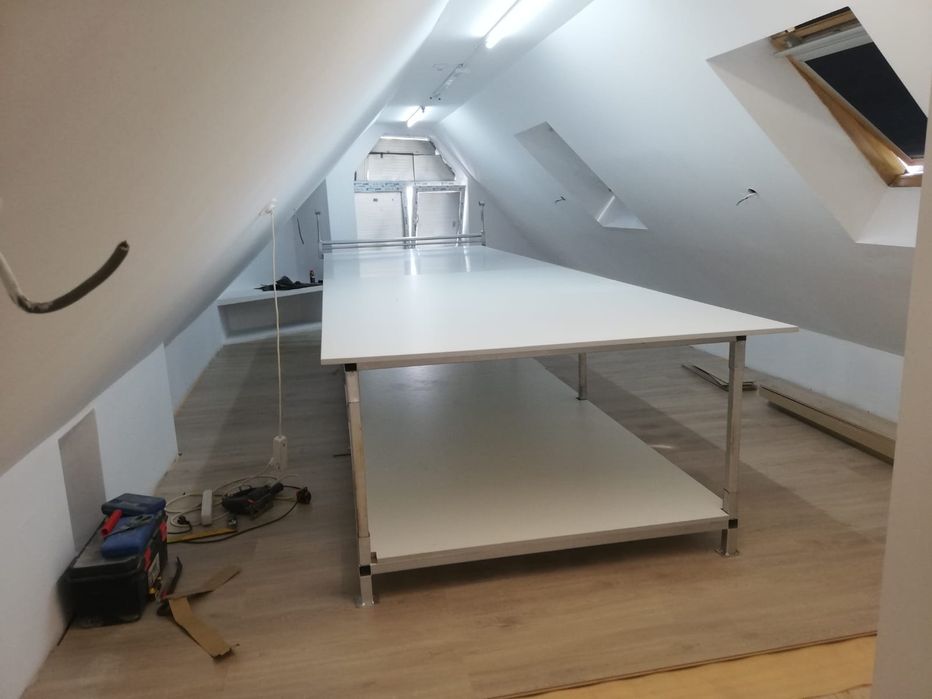 Masa de croit dubla : 520 cm X 160 X 70