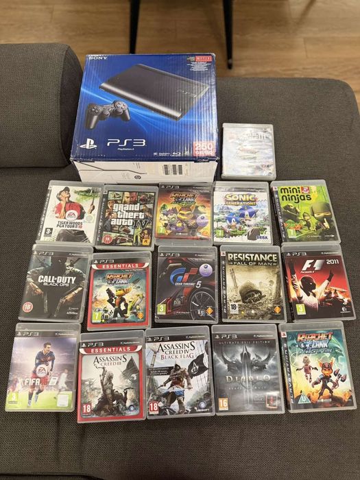 PlayStation 3 + 16 игри