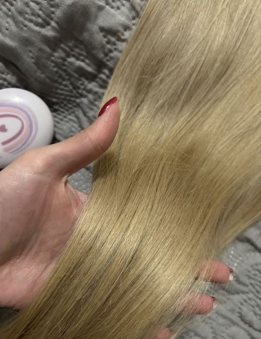 Естествена коса , руса 55см