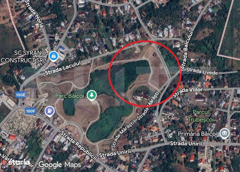 Teren intravilan, 3300 mp, parc Baicoi, zona Marasti